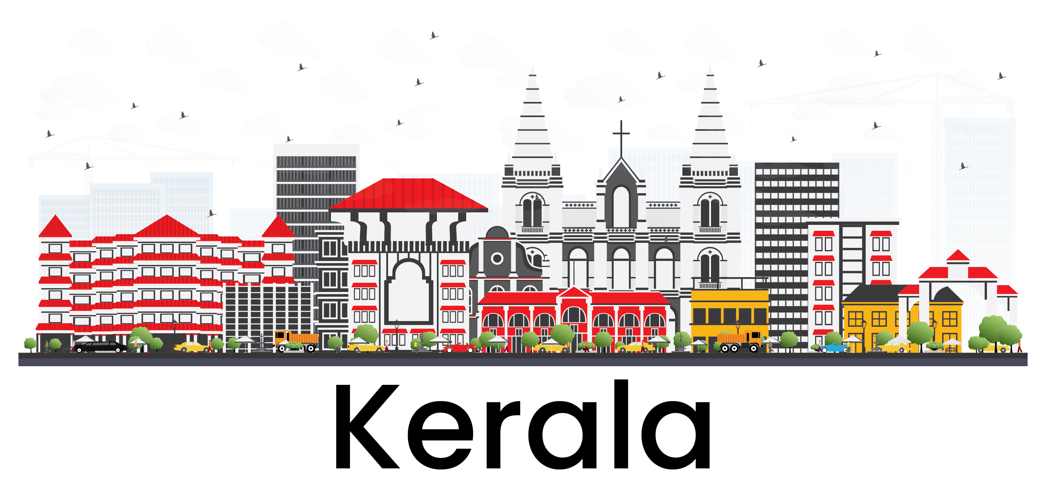 Banner image of Kerala real estate projects with scenic views